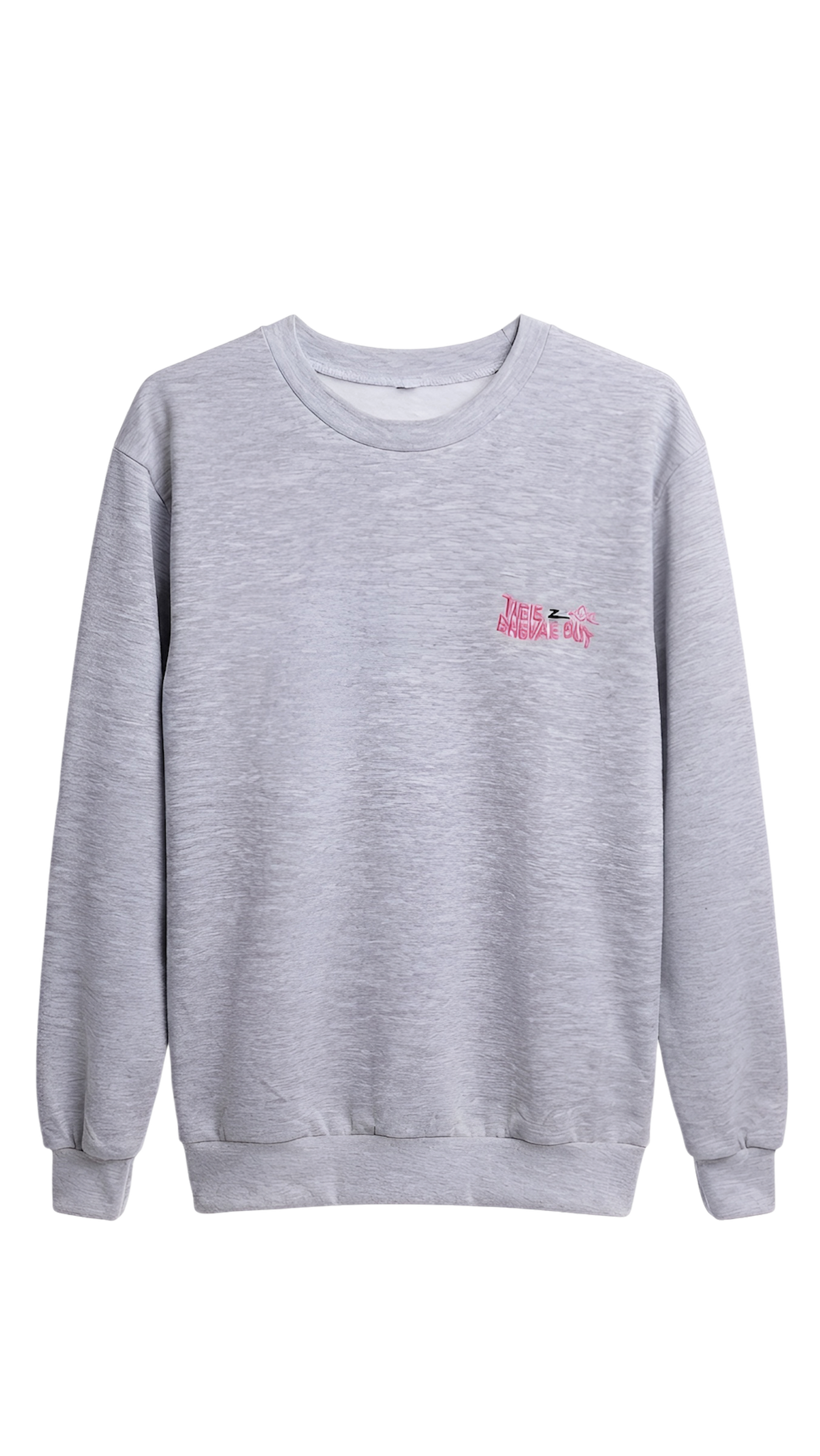 Gray pink suéter