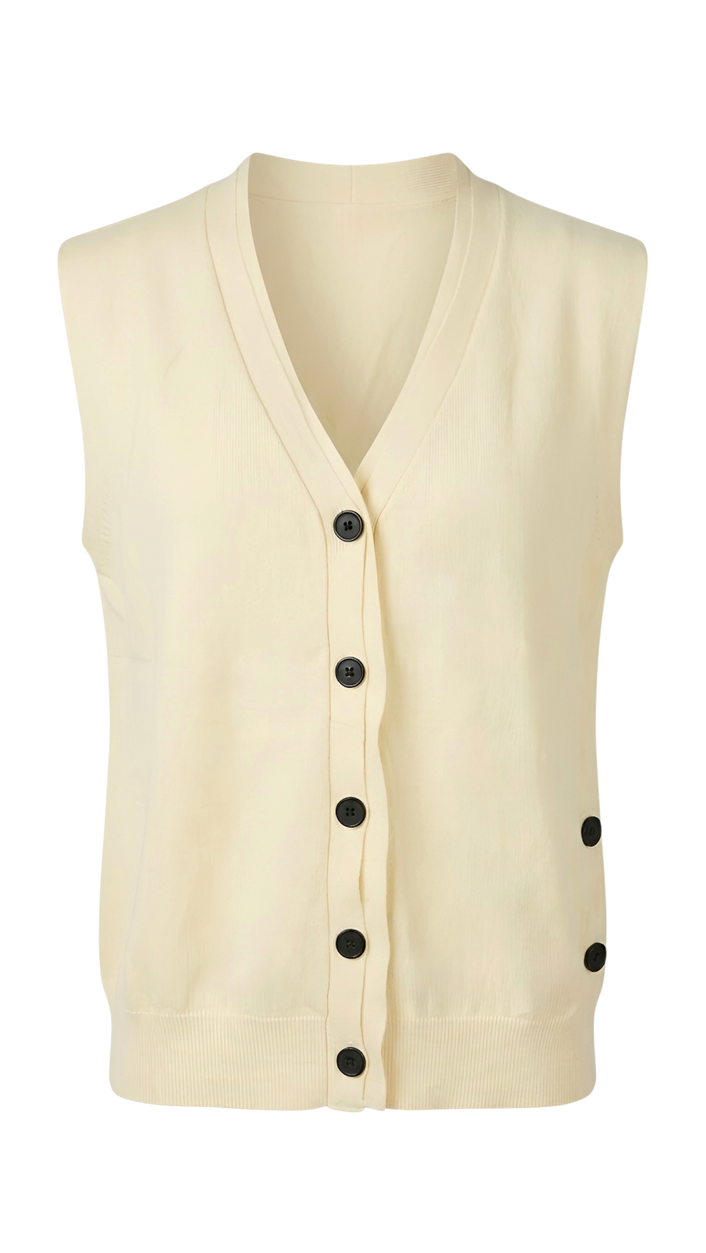Cardigan tipo chaleco