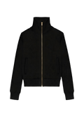 Turtle neck bronce zip suéter