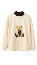 Teddy bear butter suéter grueso
