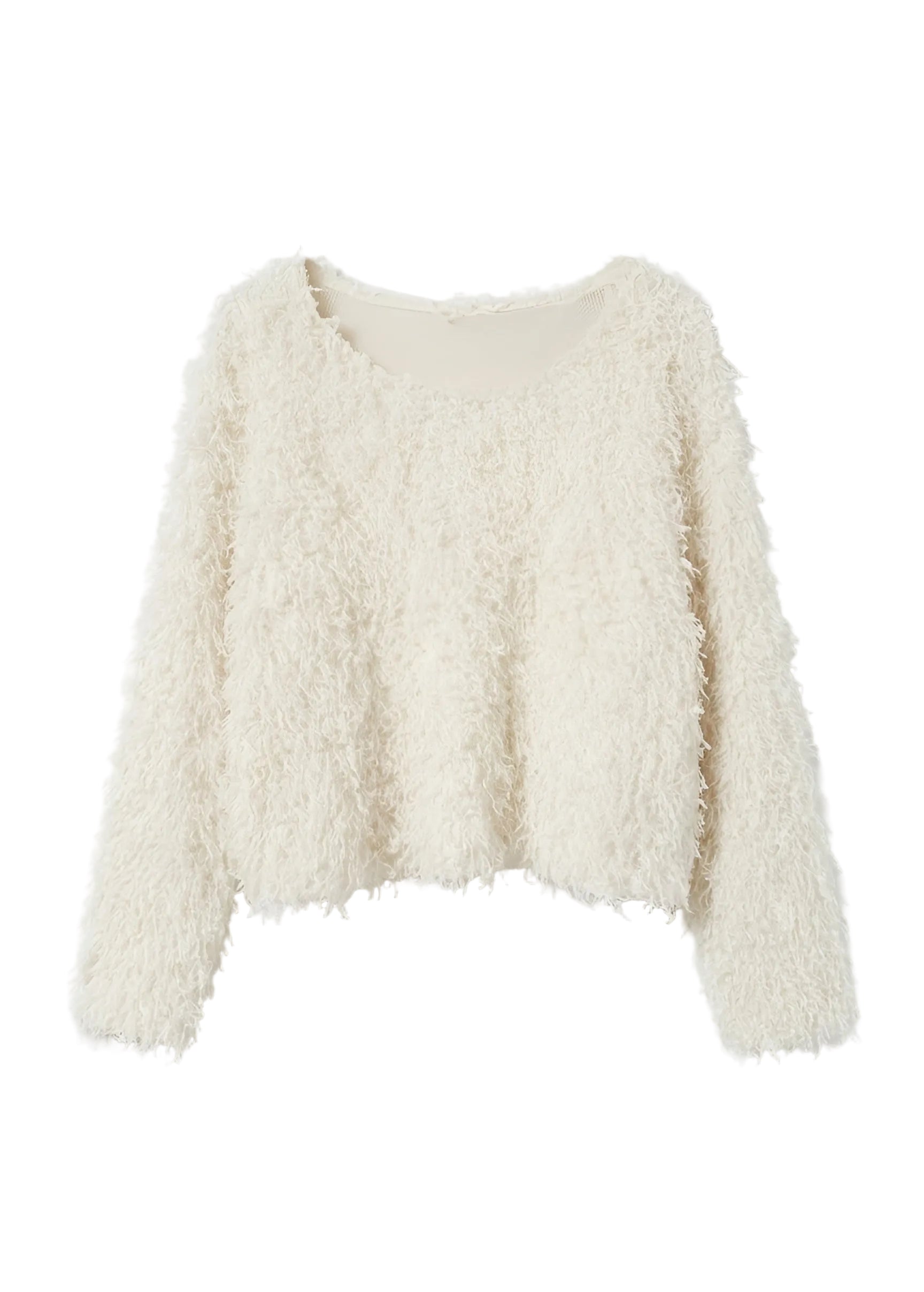 Fluffy glow sweater✨